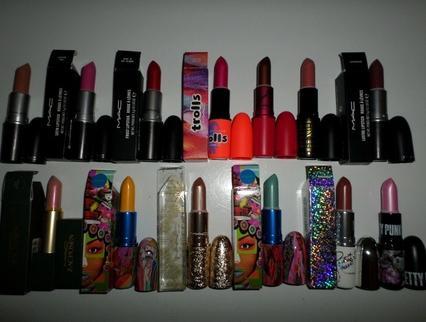 Actual product image MAC Cosmetics Mini Lipstick (Rebel)
