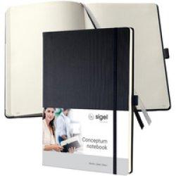 Produktbild Sigel Notizbuch Conceptum A4 97 Blatt Hardcover liniert 80g beige (Liniert, Harter Einband)