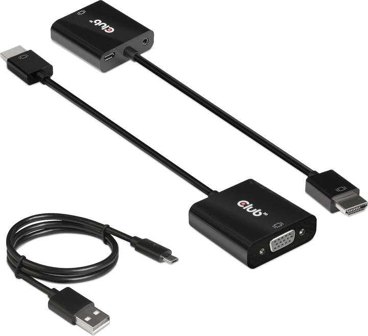 Club 3D CAC-1302 (VGA, 24 cm)