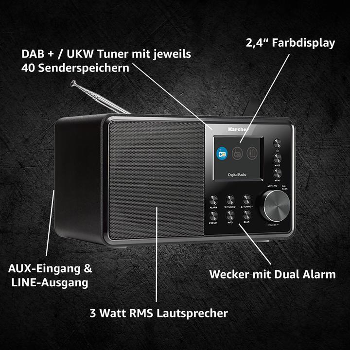 Produktbild Karcher DAB 3000 (DAB+, FM)