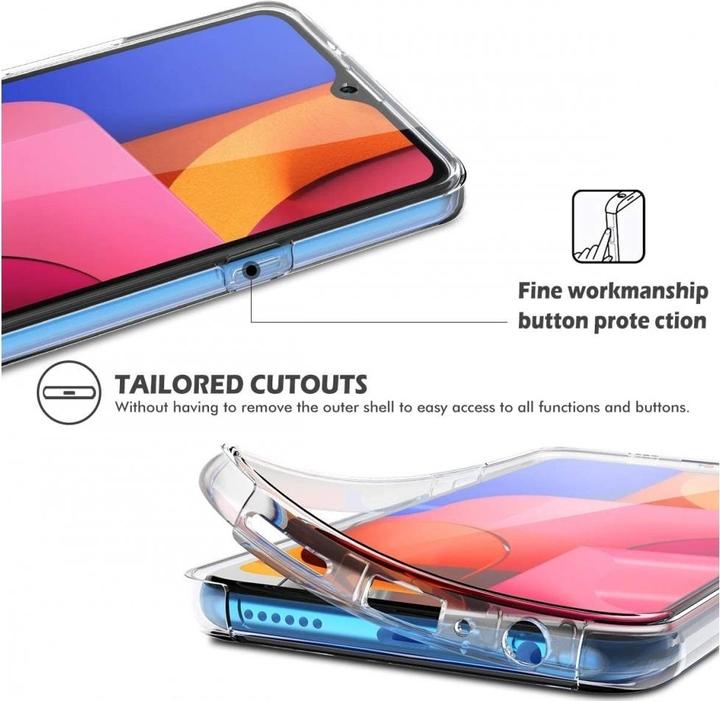 Actual product image Screenguard 360° Screen & Body Protector Samsung Galaxy A20s Cover with Foil (Samsung Galaxy A20s)