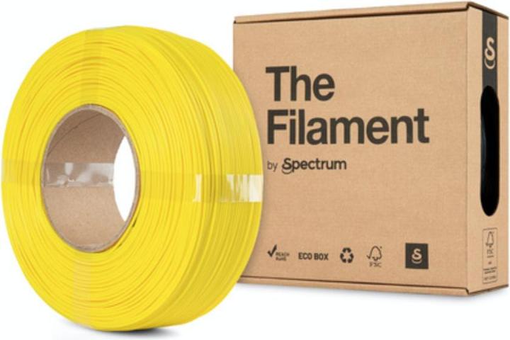 Produktbild The Filament ReFill PLA 1.75mm SORBET YELLOW 1kg (PLA, 1.75 mm, 1000 g, Gelb)