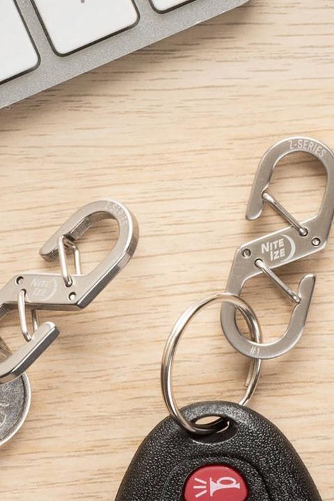 Actual product image Nite Ize ZSeries 1 Edelstahl-Doppelkarabiner
