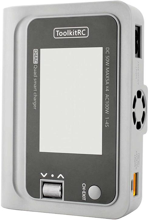 Produktbild Toolkitrc Quad-Ladegerät Q4AC XT60 100W, 1-4S