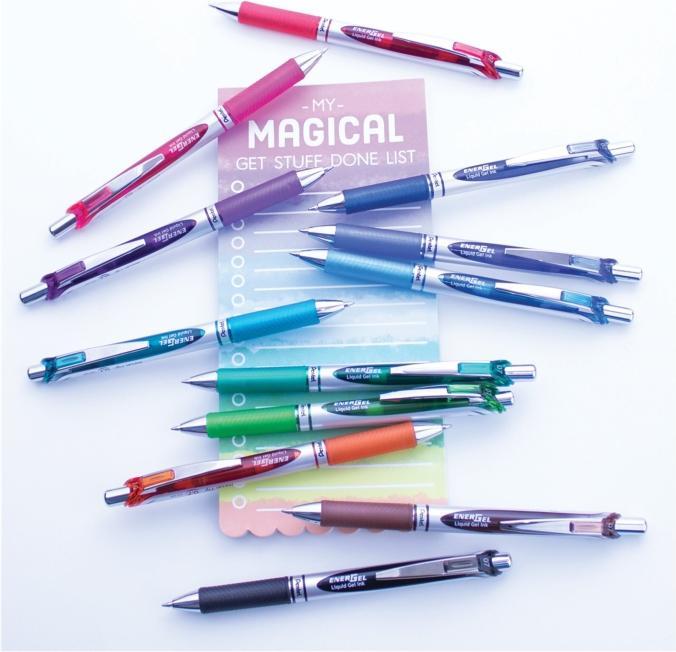 Produktbild Pentel EnerGel Xm (Silber, Rot, 1 x)