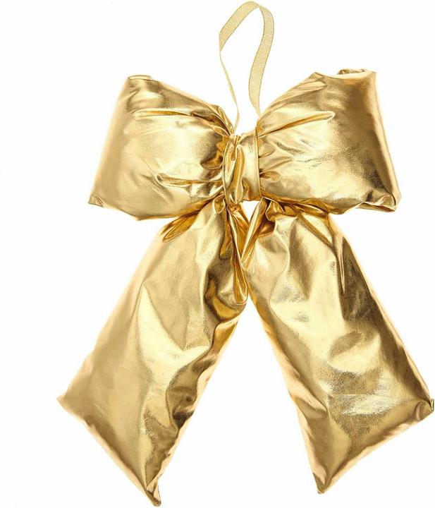 Image du produit Rico Design Noeud de Noël à suspendre, or36cm.701185 (1 -pièce)