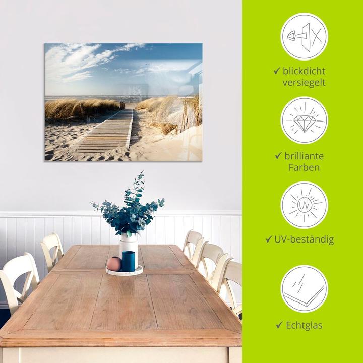 Produktbild Artland Nordseestrand auf Langeoog - Steg T5RM (30x30 cm)
