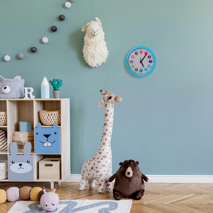 Image du produit Relaxdays Horloge murale pour enfants (30 cm)