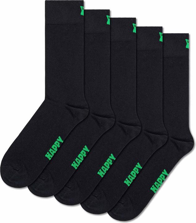 Happy Socks 5-Pack Solid Socks