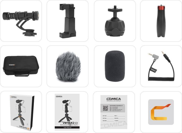 Image du produit Comica Kit vidéo pour smartphone multi-fonctionnel