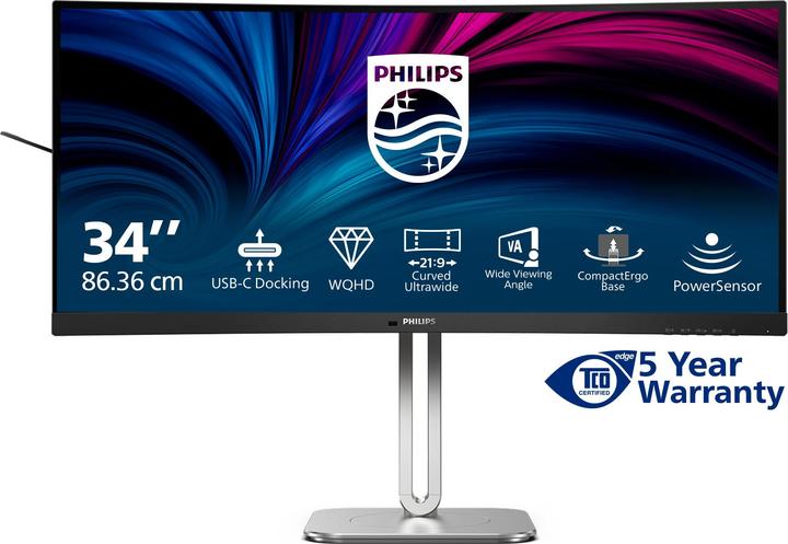 Produktbild Philips 34B2U5600C/00 (3440 x 1440 Pixel, 34")