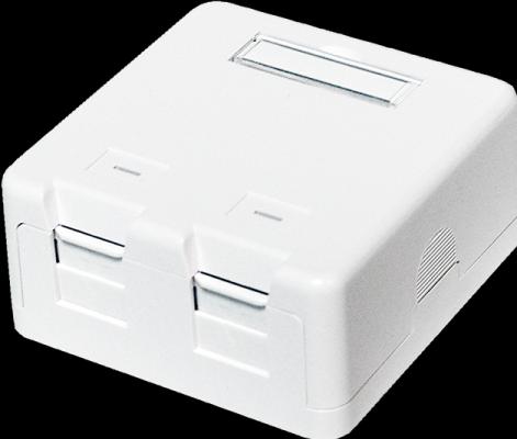 LogiLink Scatola di superficie Keystone (Accessori di rete)
