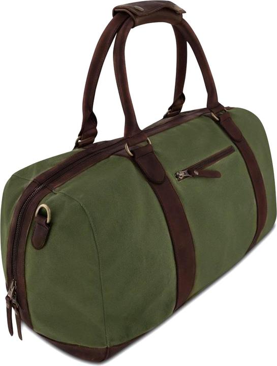 Buckle & Seam Weekender Willow Canvas Grün/Blau (37 l)