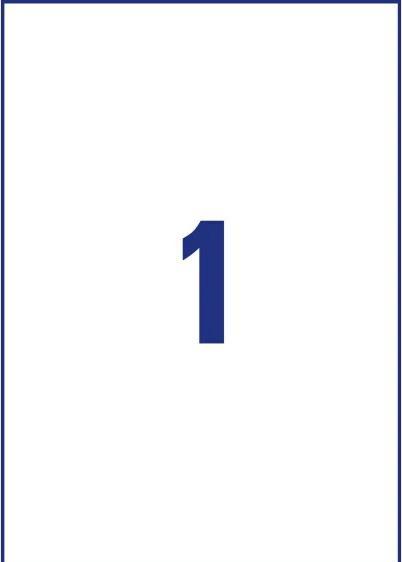 Actual product image Avery Universal Labels