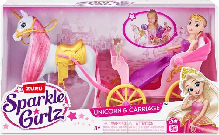 Actual product image Komelon SPARKLE GIRLZ playset royal horse carriage, 10068