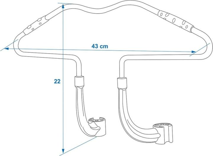 Image du produit ProPlus Cintre pour appuie-tête