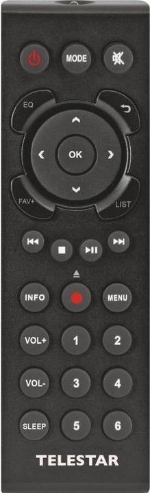 Produktbild Telestar TOP 250 DAB+ Internetradio schwarz (Internetradio, DAB+, UKW, WLAN, Bluetooth)