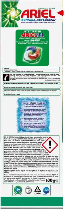 Produktbild Ariel Universal+ (100 Waschgänge, Waschpulver)