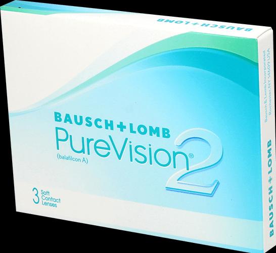 Produktbild PureVision 2 HD (-2.5, Monatslinse, 3 Stück, Sphärisch)