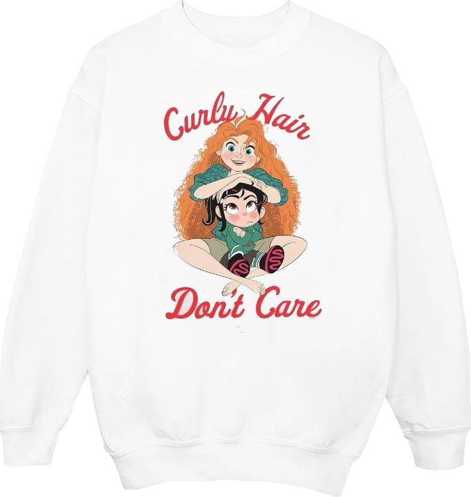 Disney Wreck It Ralph Merida And Vanellope Sweatshirt Mädchen (116)