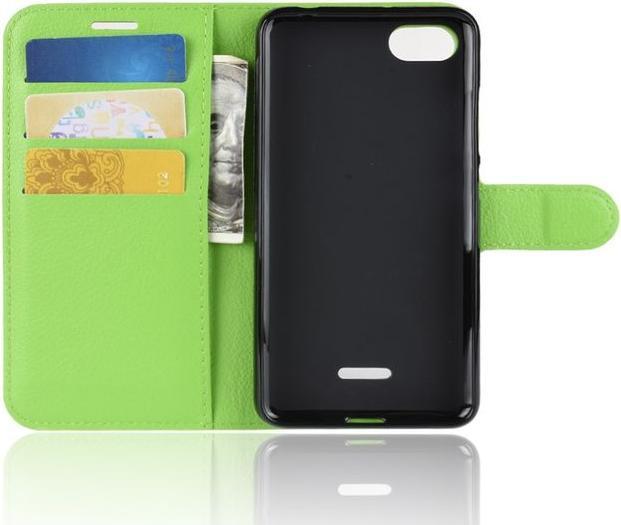 Produktbild MU Classic Litchi Leder Bookcover Series (Xiaomi Redmi 6A)