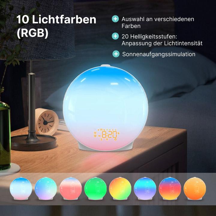 Actual product image Hermex Wake-up light