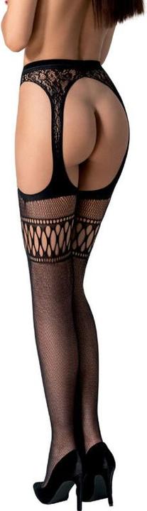 Image du produit Passion S026 Medias Con Liguero Negro Talla Unica (Taille unique, Une unité par pack)