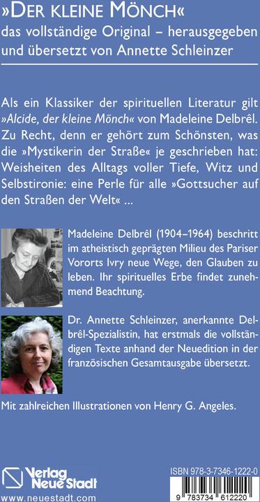 Produktbild Alcide, der kleine Mönch (Deutsch, Henry Angeles, Madeleine Delbrél, Annette Schleinzer, 2020)