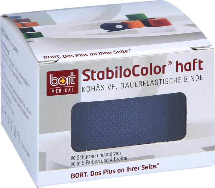 Bort Medical Binde 4cmx5m kohesiv blau