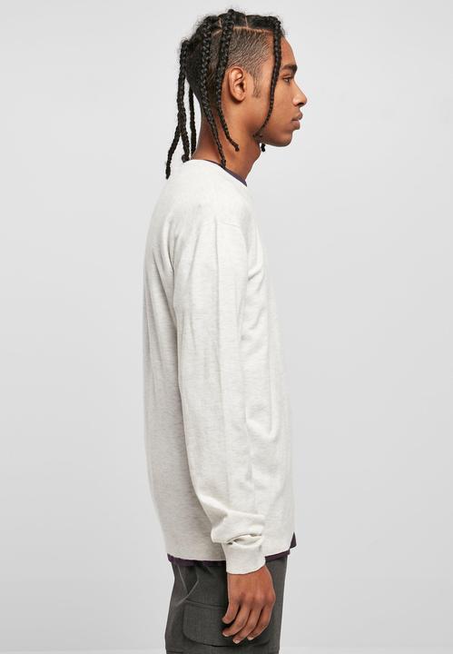 Actual product image Urban Classics Eco Mix Sweater - 19447 (XXL)