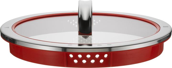 Image du produit WMF Marmite à induction 16cm couvercle en verre 1,9l Function4 acier inoxydable 18/10 (16 cm, Casserole, Acier inoxydable)