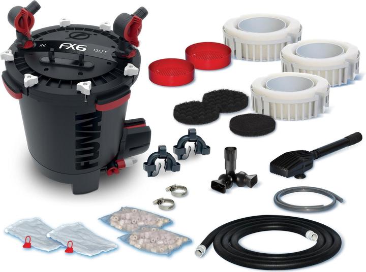 Image du produit Fluval Fx6 3500l/H (1500 l, Filtres externes, Eau douce, Eau salée)