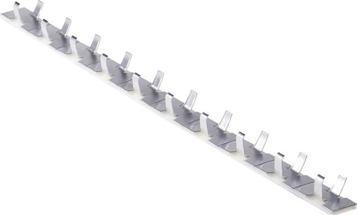 Produktbild Rs Pro Kabelhalter offene Clips selbstklebend, Kabel-Ø 6mm Alu 10,6 mm x 9.4mm x 16mm