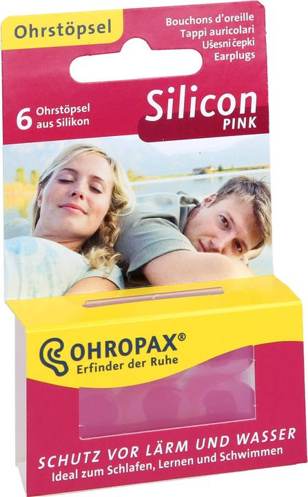 Productafbeelding Ohropax Silicon PINK (6 x)