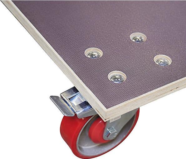 Actual product image Wagner System Professional transport dolly, MM 1349, LxW 1200 x 800 mm, max. load 1000 kg. (1000 kg)