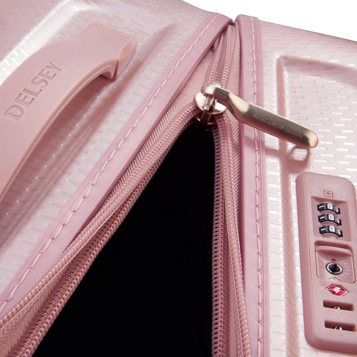 Actual product image Delsey Turenne 4 Rice Suitcase 65 cm - Peony (62 l, L (90 - 115l))