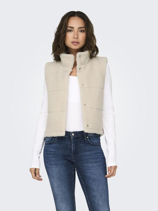 Actual product image Only ONLSANDRA Teddyfell Weste Teddyfell Weste (XS)