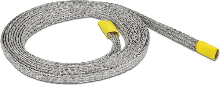 Delock Guaina per cavi per schermatura EMC 2 m x 6 mm Grigio (Tubo cavi, 200 cm)