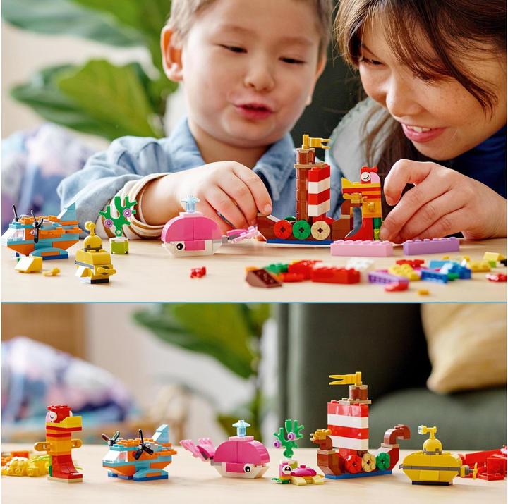 Actual product image LEGO Creative sea fun (11018, LEGO Classic)