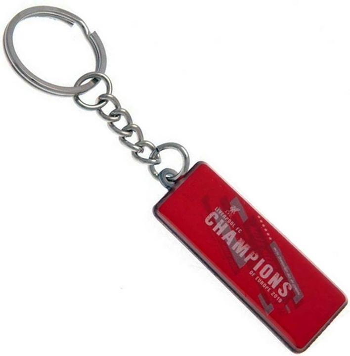 Actual product image Score Draw Champions Of Europe Metal Keychain 2019