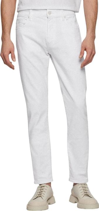 Actual product image BOSS Mens Keith-1 Leather Patch Jeans (32)