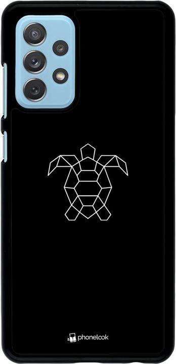 Actual product image PhoneLook Cover Turtles lines on black (Samsung Galaxy A72)
