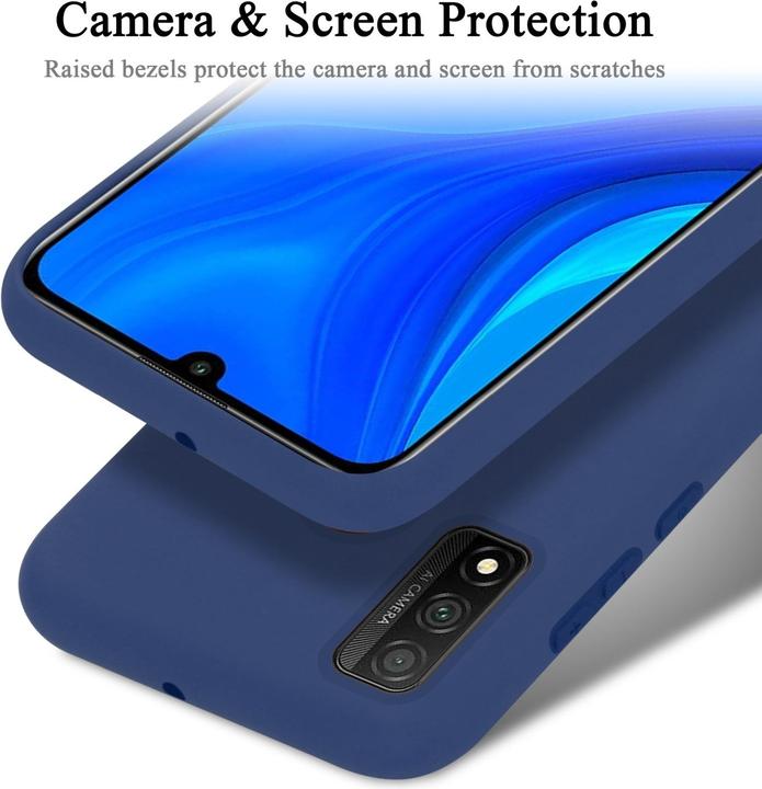 Produktbild Cadorabo TPU Liquid Silicone Case Hülle für Huawei P SMART 2020 (Huawei P Smart (2020))
