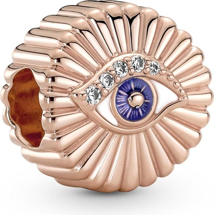 Pandora All-seeing Eye Rose Charms/Beads (Emaille, Metalllegierung)