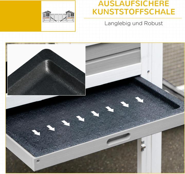 Produktbild PawHut Kaninchenstall