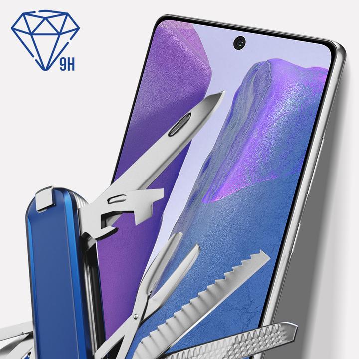Produktbild 3MK Hardglass Max Bildschirmschutz (1 Stück, Samsung Galaxy Note 20)