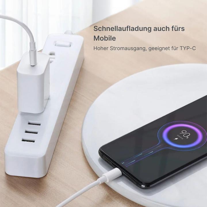 Produktbild Hermex USB-C zu USB-C Schnellladekabel 2m Datenkabel (2 m, USB 2.0)