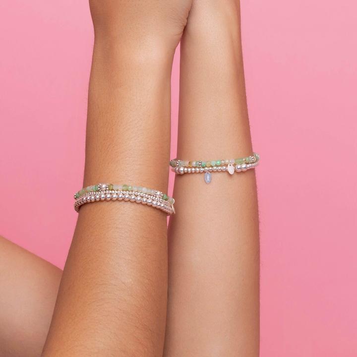 Immagine prodotto Balibay Shaima (18 cm, Pietra preziosa, Crisoprasio, Argento 925)