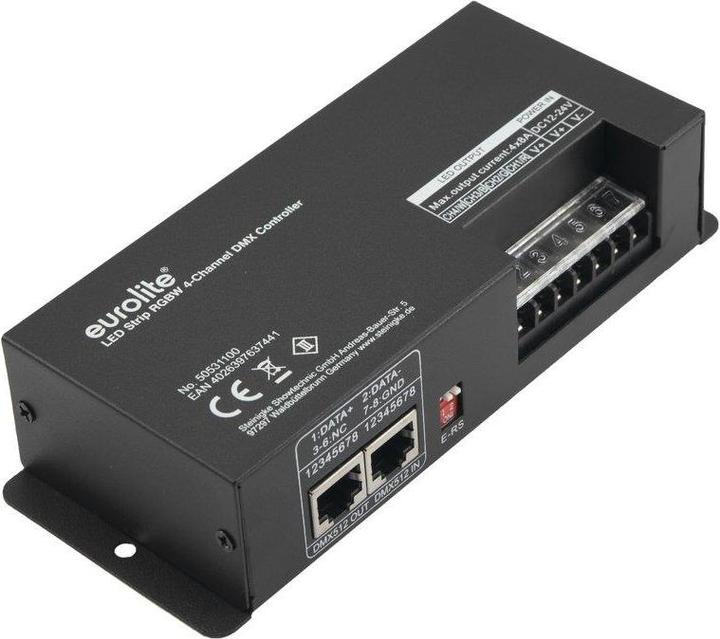 Immagine prodotto Eurolite Striscia LED RGBW con controller DMX a 4 canali