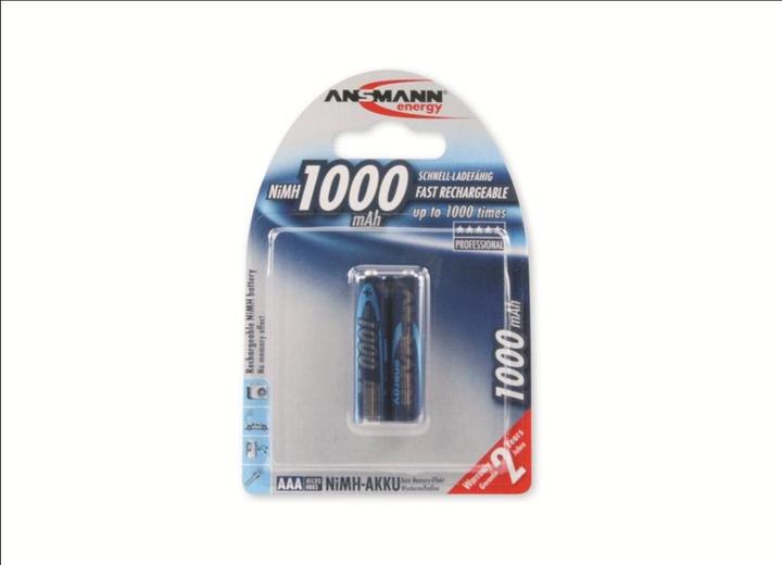 Actual product image Ansmann Typ 1000 (2 pcs., AAA, 1000 mAh)
